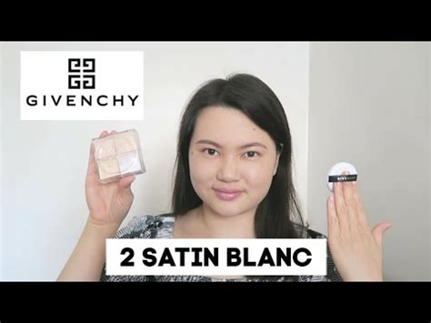 satin blanc givenchy